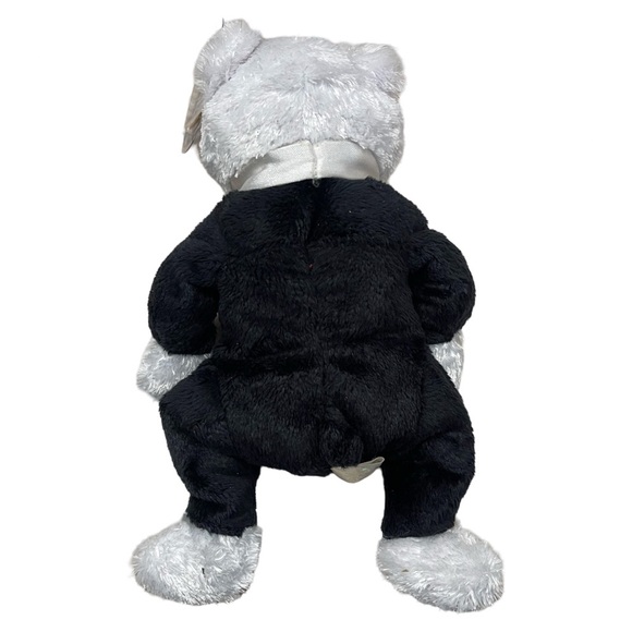 Ty Beanie Baby Black and White Bear - Picture 3 of 6
